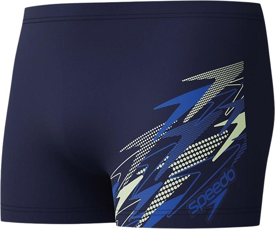 Speedo EnduraFlex zwemboxer Medley Logo donkerblauw - Foto 4