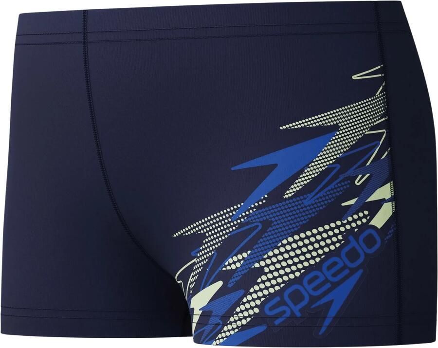 Speedo EnduraFlex zwemboxer Medley Logo donkerblauw