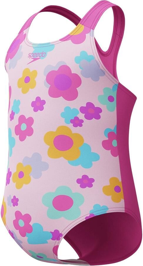 Speedo Print Racerback Badpak Meisjes