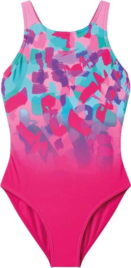 Speedo Printed Pulseback Badpak Meisjes