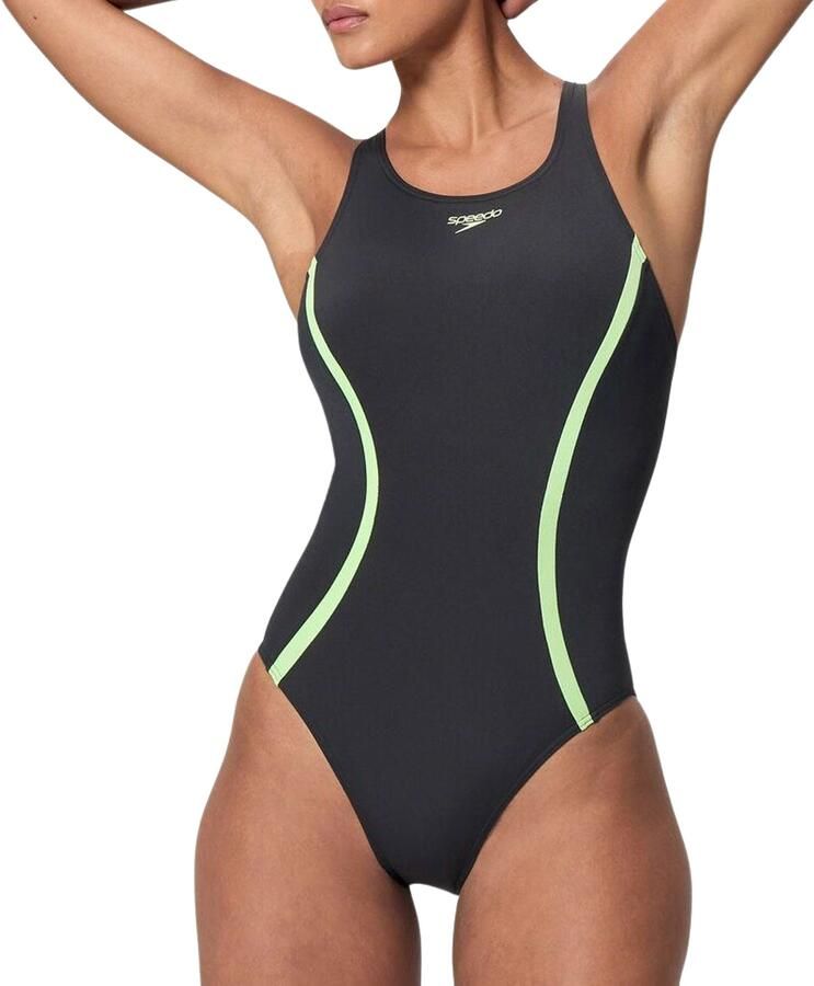 Speedo Solid Splice Medalist Badpak Dames