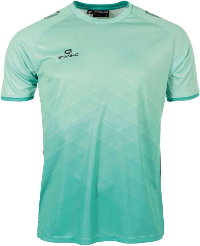 Stanno junior voetbalshirt mintgroen Sport t-shirt Gerecycled polyester Ronde hals 164