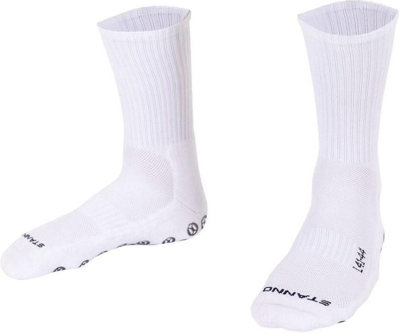 Stanno Senior antislip sportsokken wit zwart Katoen 36-40