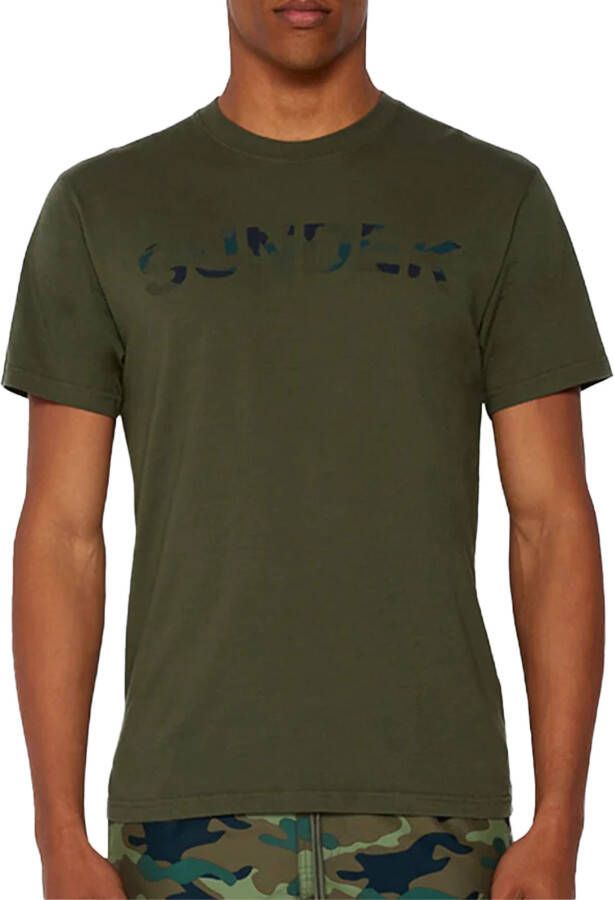 Sundek Camou Print T-Shirt Heren