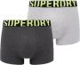Superdry Boxershort met elastische band met logo in een set van 2 stuks - Thumbnail 2