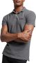 Superdry gemêleerde regular fit polo Classic Pique rich charcoal marl - Thumbnail 3