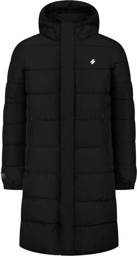 Superdry Hooded Longline Sports Puffer Winterjas Heren