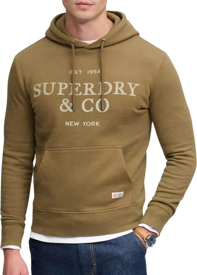 Superdry 1954 Company Relaxed Hoodie Heren