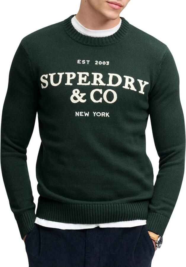 Superdry Applique Sweater Heren
