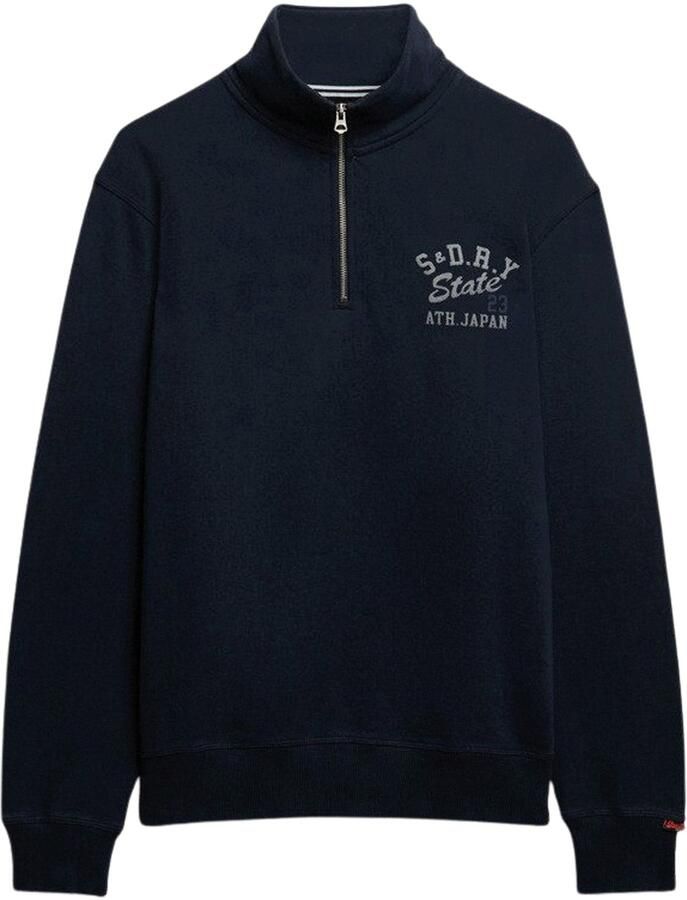 Superdry Athletic Ess Half Zip Sweater Heren