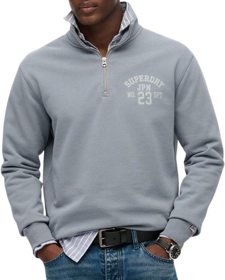 Superdry Athletic Ess Half Zip Sweater Heren