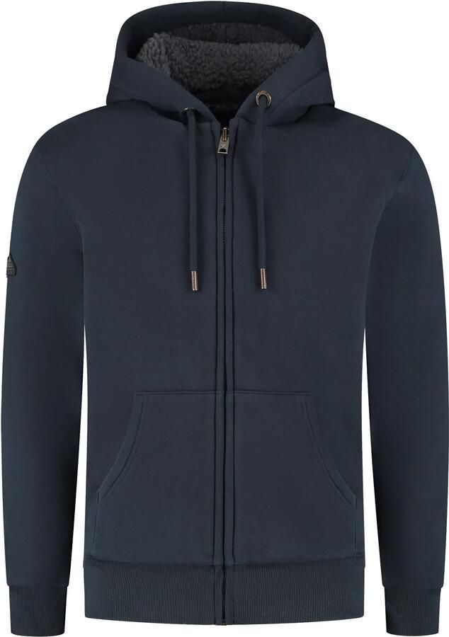 Superdry Sweater Hoodie met voering met borgvoering - Foto 4