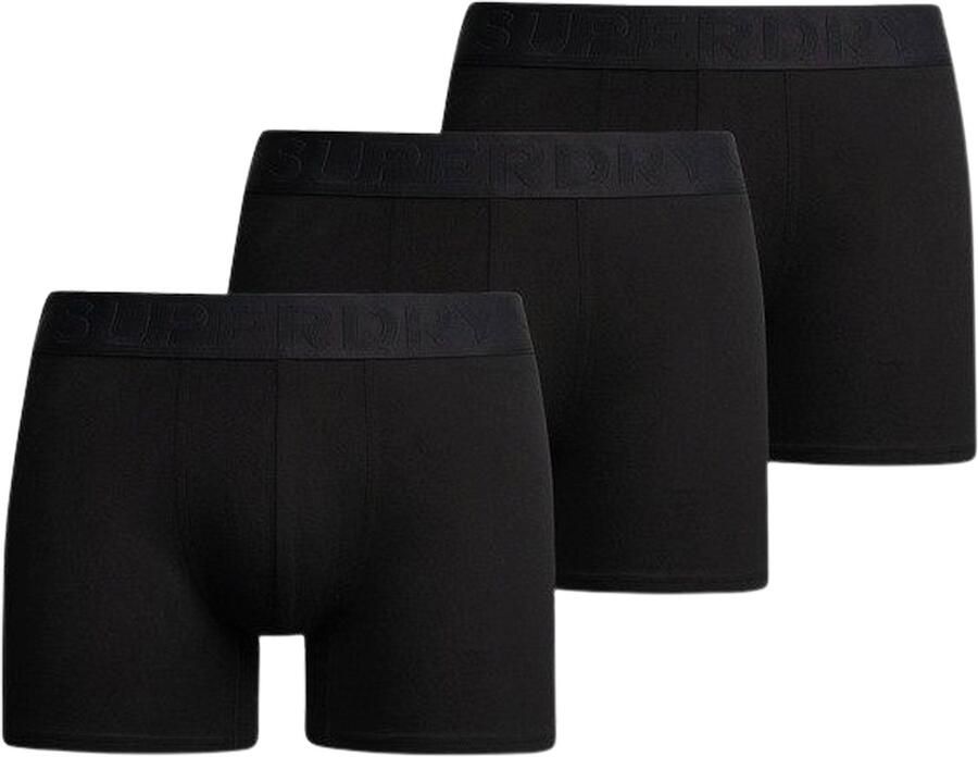 Superdry Boxers 3-pack boxershorts van biologisch katoen - Foto 1
