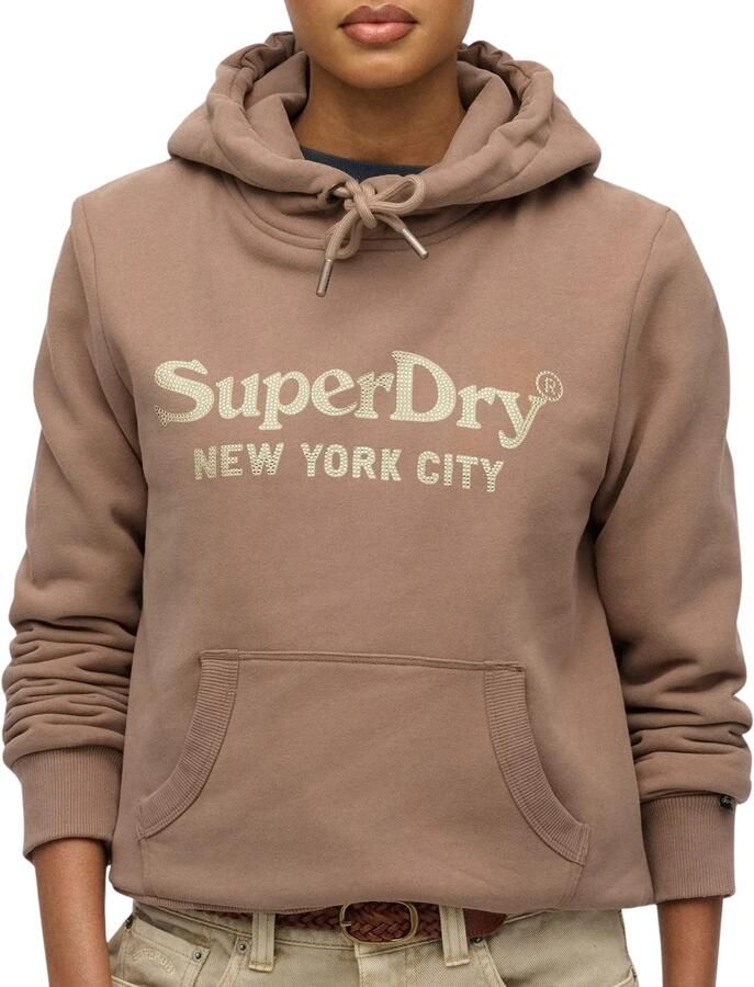 Superdry Brand Mark Relaxed Hoodie Dames