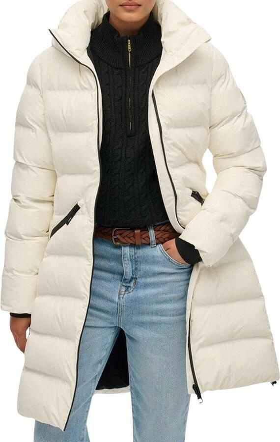 Superdry City Mid Padded Jas Dames