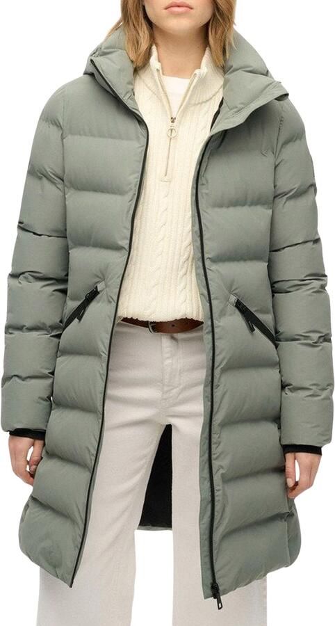 Superdry City Mid Padded Jas Dames