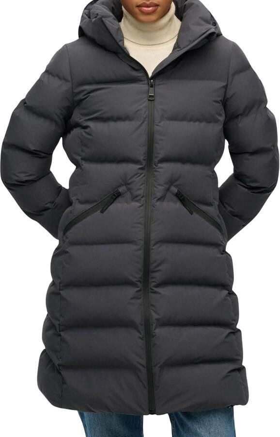 Superdry City Mid Padded Jas Dames