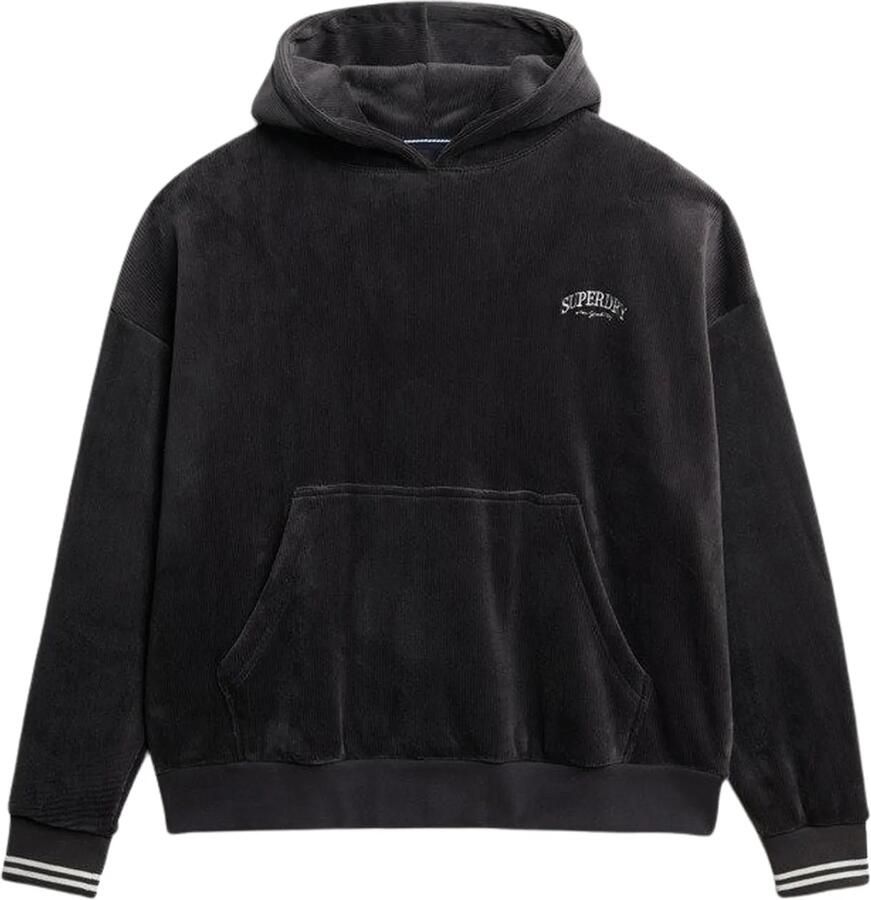 Superdry Country Club Velour Relaxed Hoodie Dames