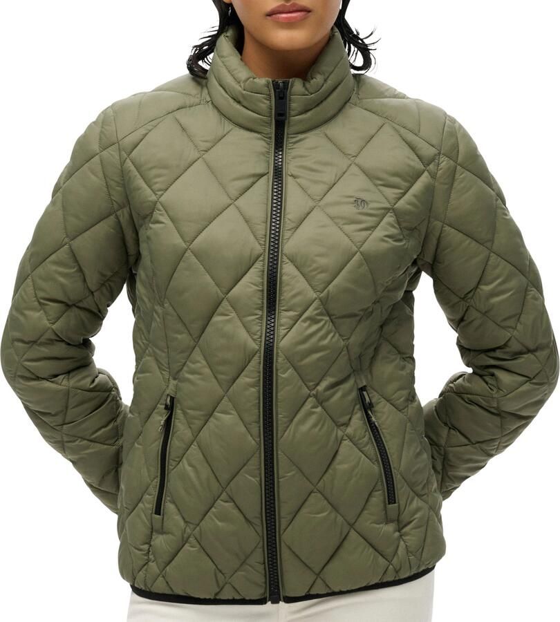 Superdry Diamond Quilt Fuji Lite Jas Dames