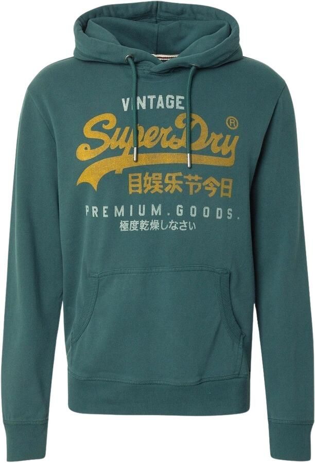 Superdry Sweater Vintage Duo Klassieke Pullover Hoodie