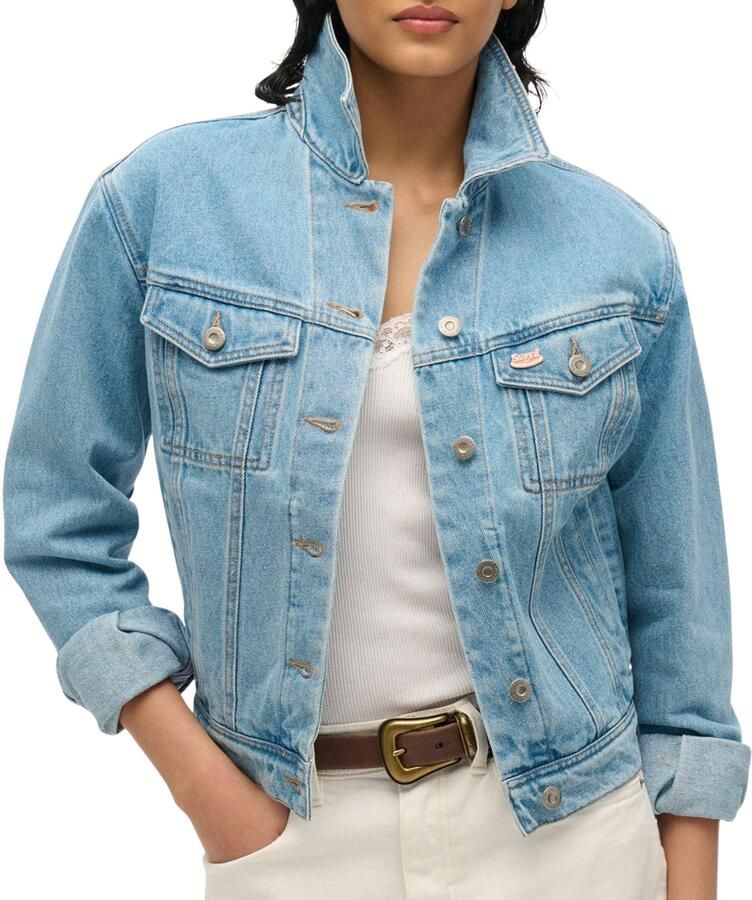 Superdry Spijkerjack Veste en jean fantaisie femme