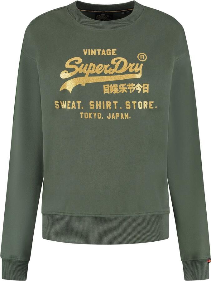 Superdry Embellished Vl Loose Crew Sweater Dames