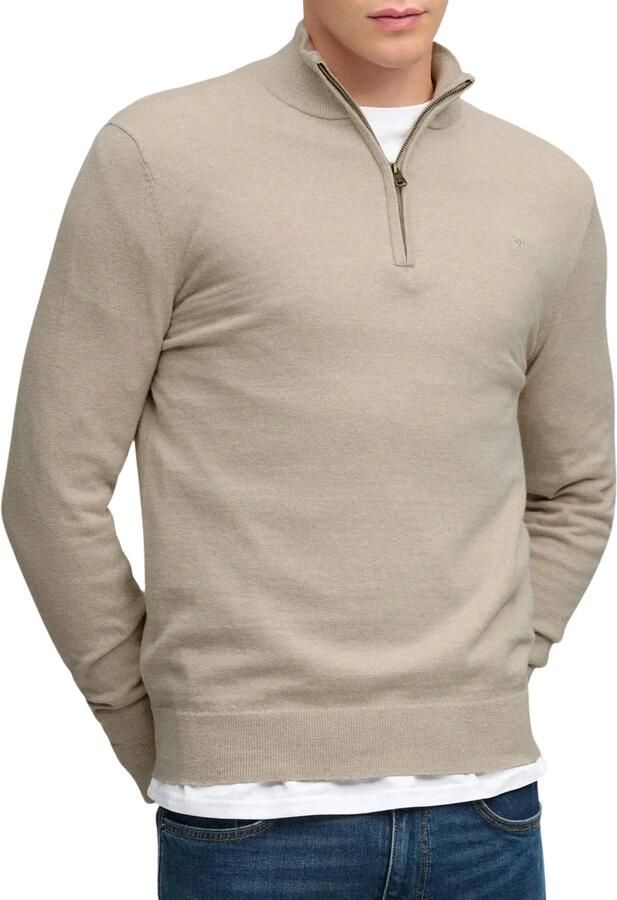 Superdry Essential Half-Zip Sweater Heren