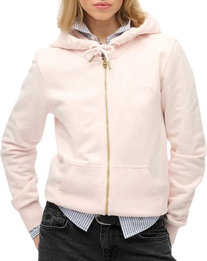 Superdry Capuchonsweatvest ESSENTIAL LOGO ZIPHOOD HB