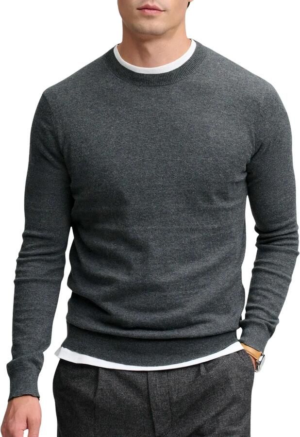 Superdry Trui Essentiële gebreide trui van LW-wolmix - Foto 2