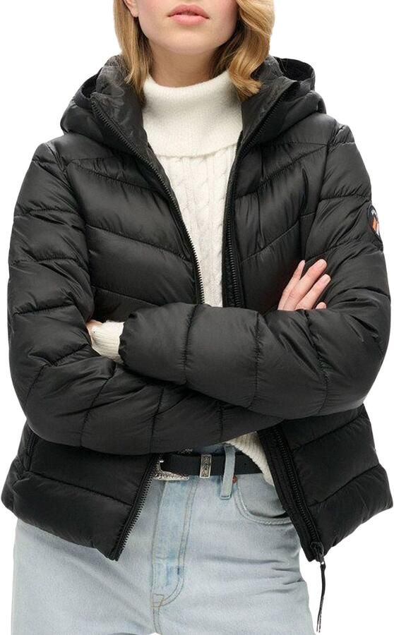 Superdry Gewatteerde jas HOODED FUJI QUILT PADDED JKT