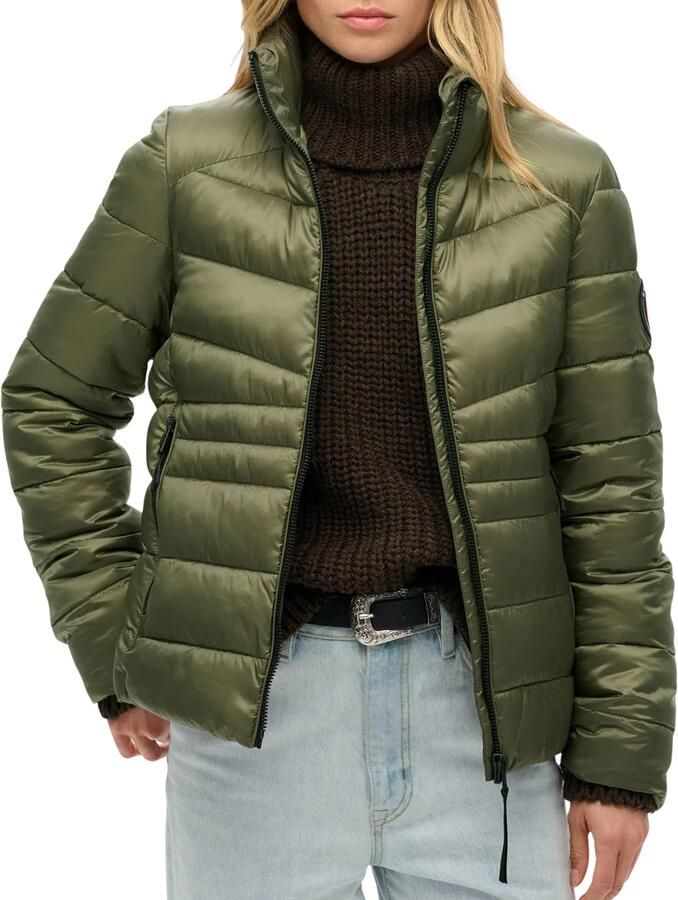 Superdry Fuji Quilt Padded Winterjas Dames