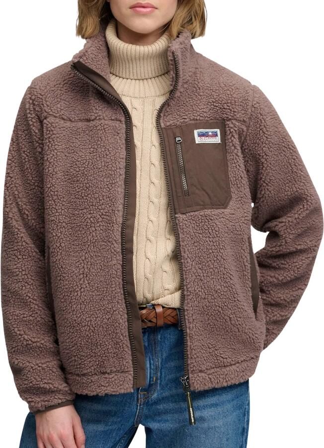 Superdry Sweater HERITAGE ZIP THROUGH FLEECE SDW2012736A