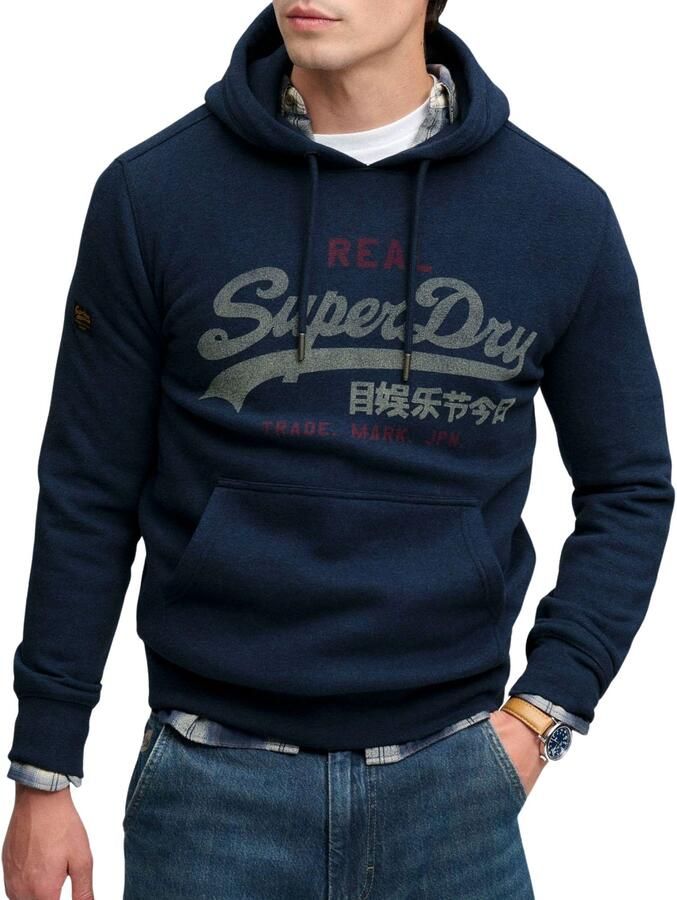 Superdry Sweater Heritage Relaxed Pullover Hoodie