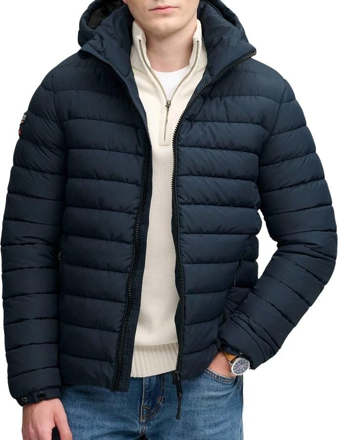 Superdry Hooded Fuji Midweight Padded Winterjas Heren