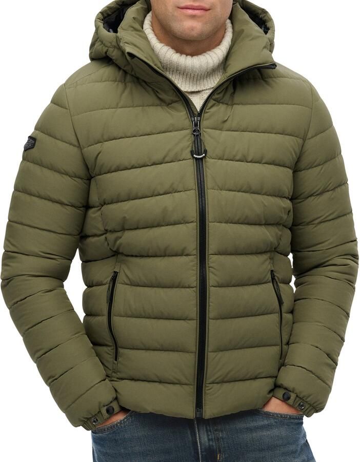 Superdry Gewatteerde jas HOODED FUJI PADDED JACKET