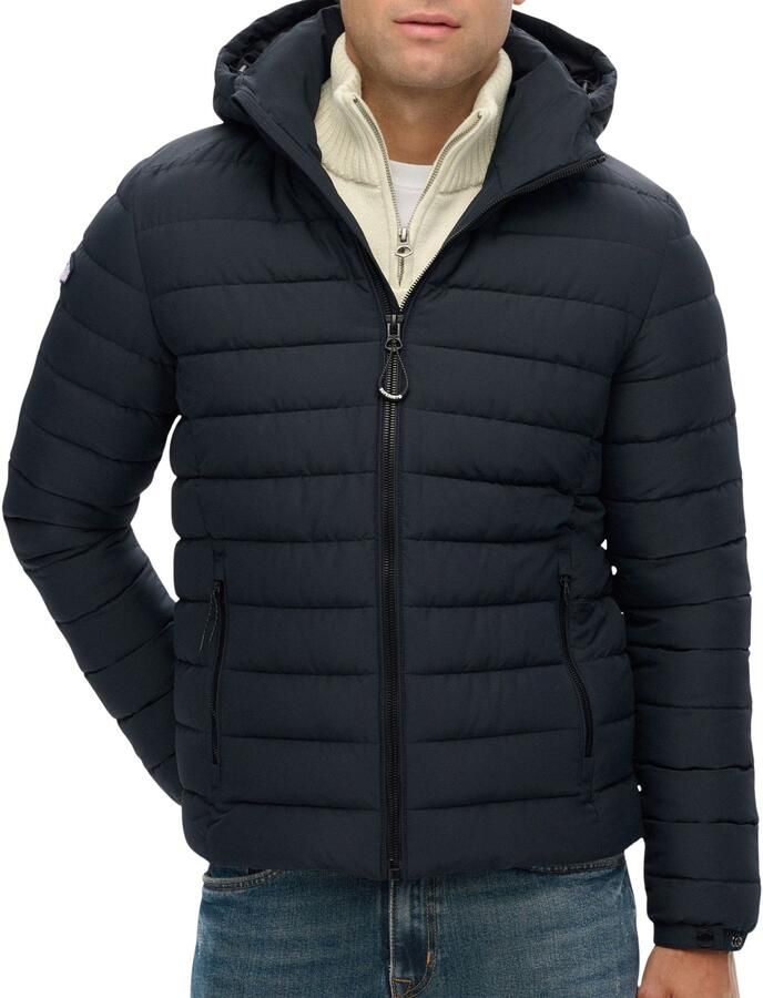 Superdry Gewatteerde jas HOODED FUJI PADDED JACKET