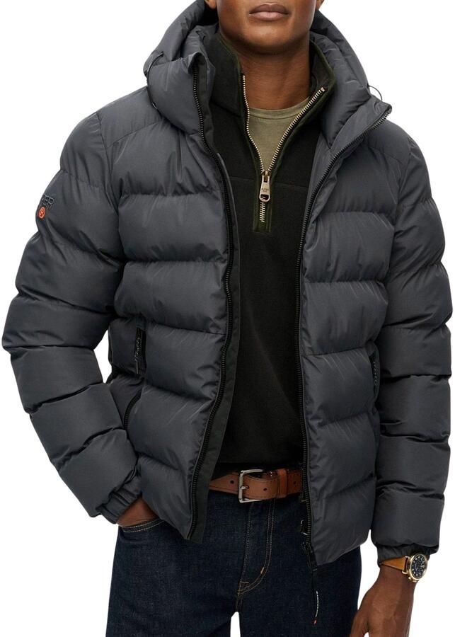 Superdry Gewatteerde jas HOODED SPORTS PUFFER JACKET