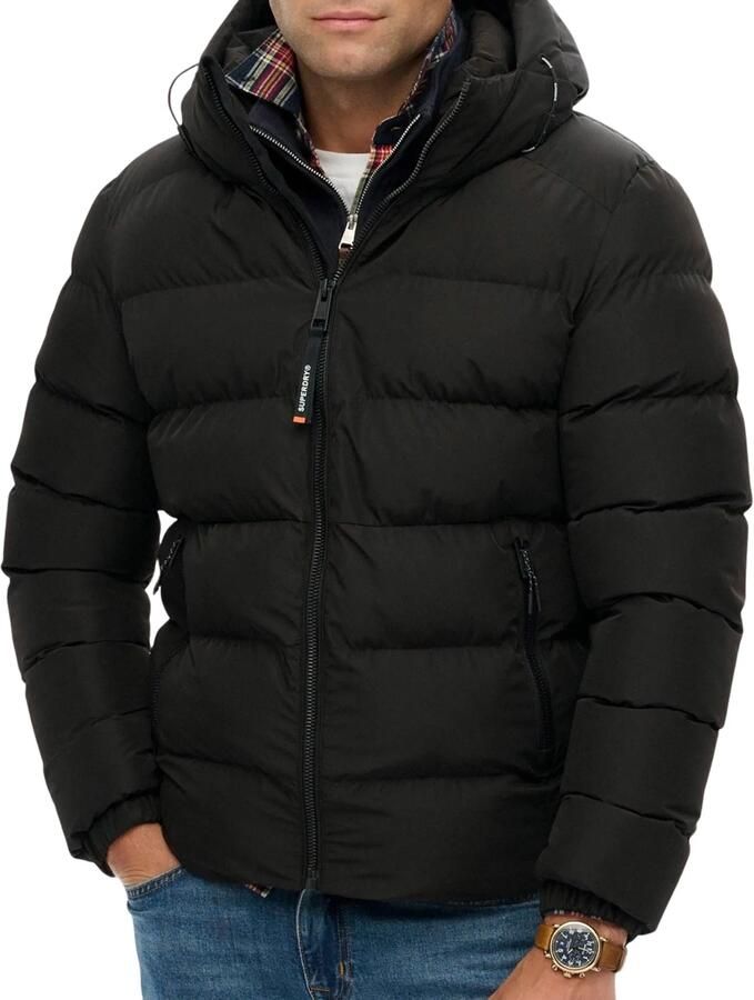 Superdry Gewatteerde jas HOODED SPORTS PUFFER JACKET