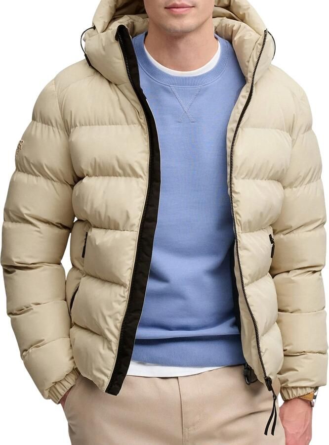 Superdry Gewatteerd jack met labelstitching en capuchon - Foto 2