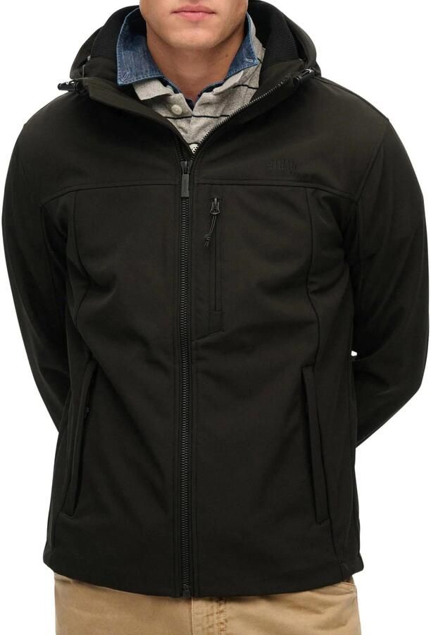 Superdry Hooded Trekker Softshell Jas Heren