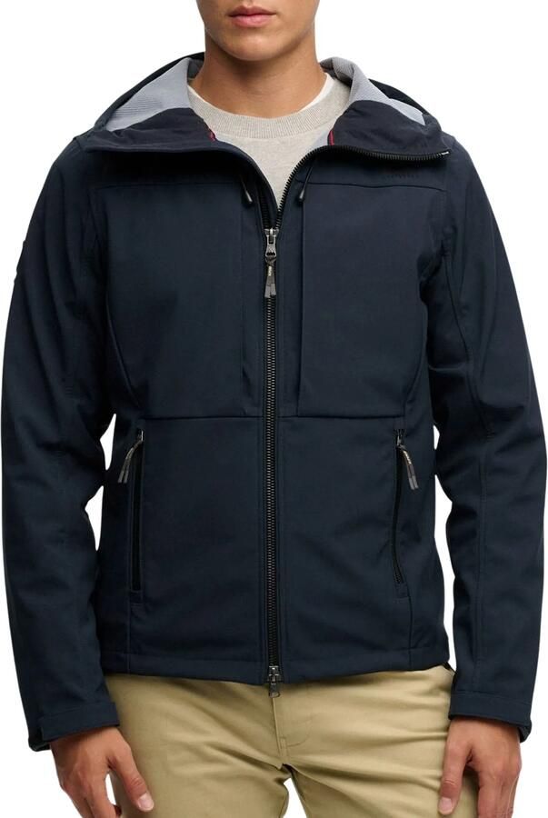 Superdry Hooded Trekker Softshell Jas Heren