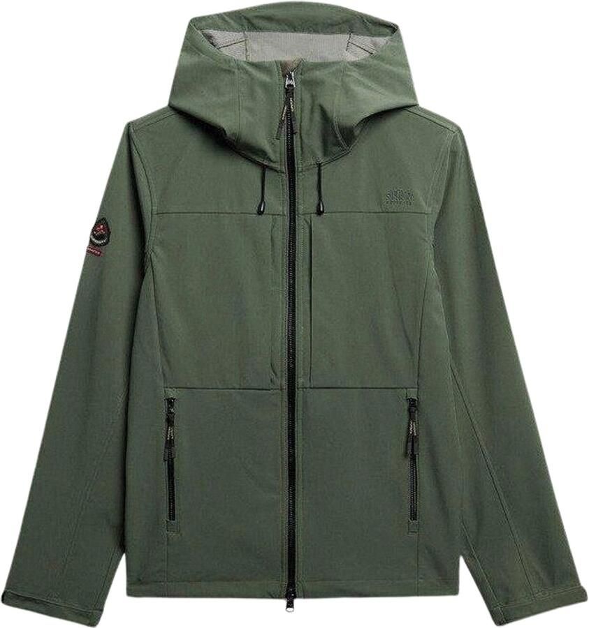 Superdry Hooded Trekker Softshell Jas Heren