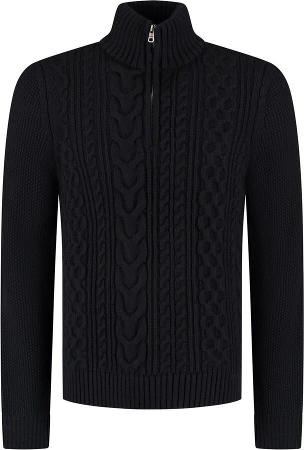 Superdry Sweater Half Zip Pullover Jacob Cable Navy - Foto 1