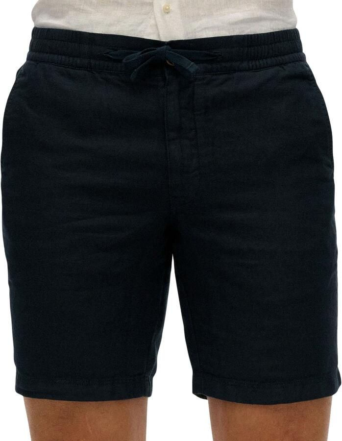 Superdry Korte Broek Koopman linnen shorts