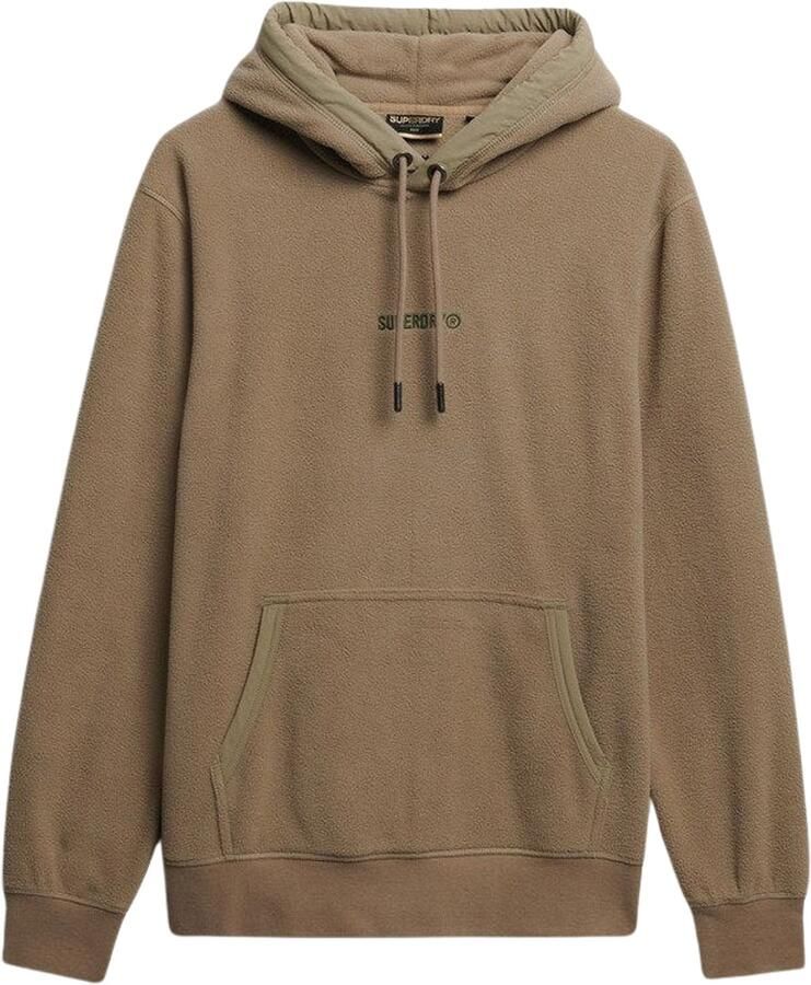 Superdry Micro Logo Fleece Hoodie Heren