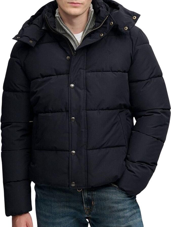 Superdry PREMIUM HOOD PUFFER gewatteerde jas zwart - Foto 3
