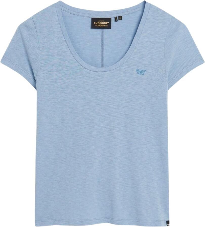Superdry Shirt met korte mouwen SCOOP NECK TEE