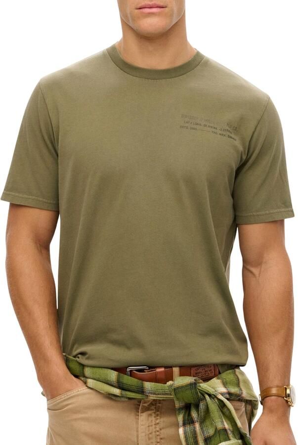 Superdry Shirt met ronde hals UTILITY SPORT GRAPHIC T SHIRT