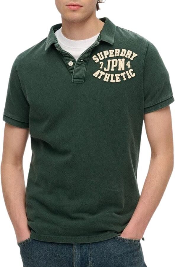 Superdry Vintage Athletic Polo Heren