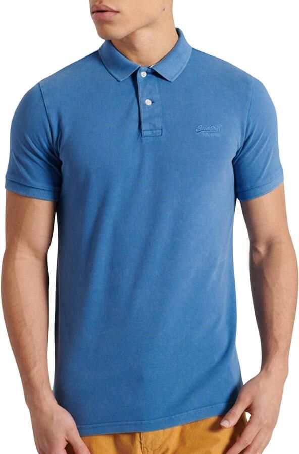 Superdry Vintage Destroy Polo Heren